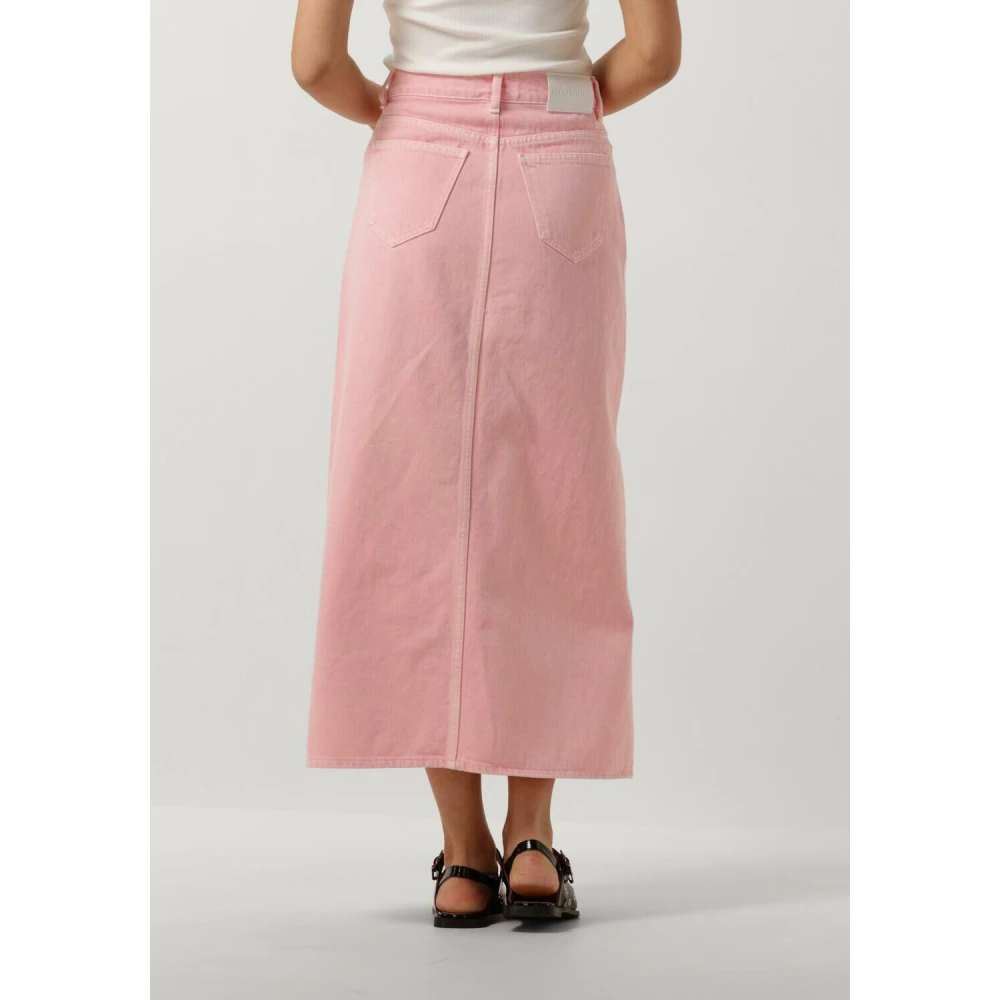 Co'Couture Roze Dye Split Rok Pink Dames