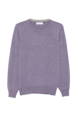 pull-en-cachemire-violet-col-rond