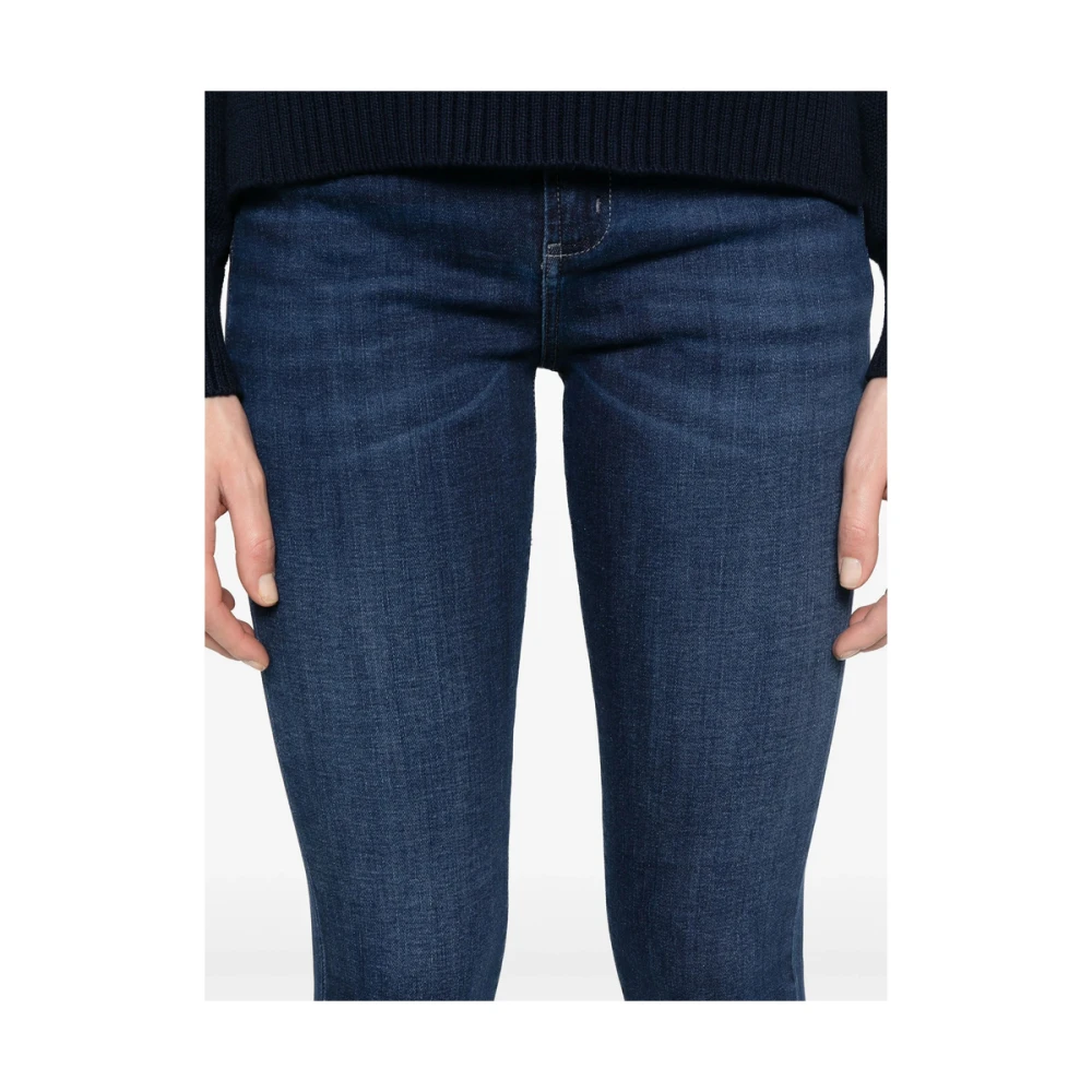 Lois Indigo Blauwe Klassieke Vijf Zakken Jeans Blue Dames