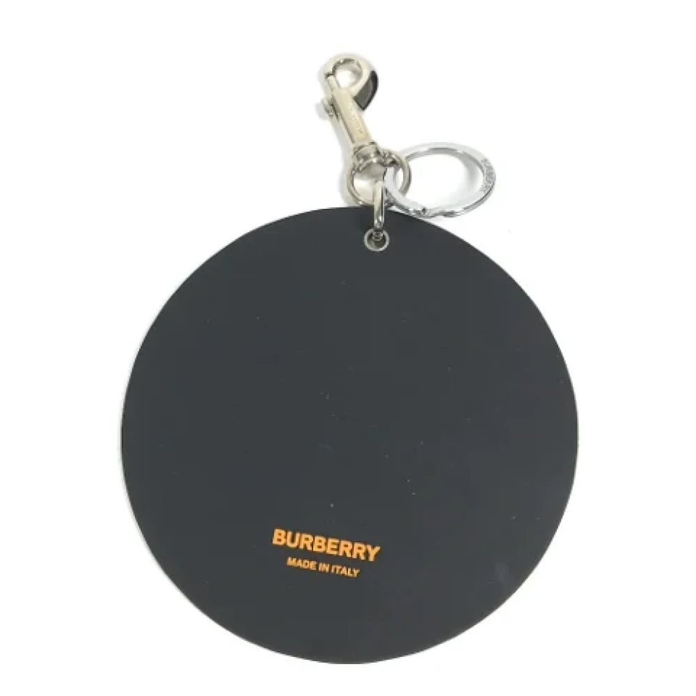 Burberry Vintage Pre-owned Rubber key-holders Black Dames