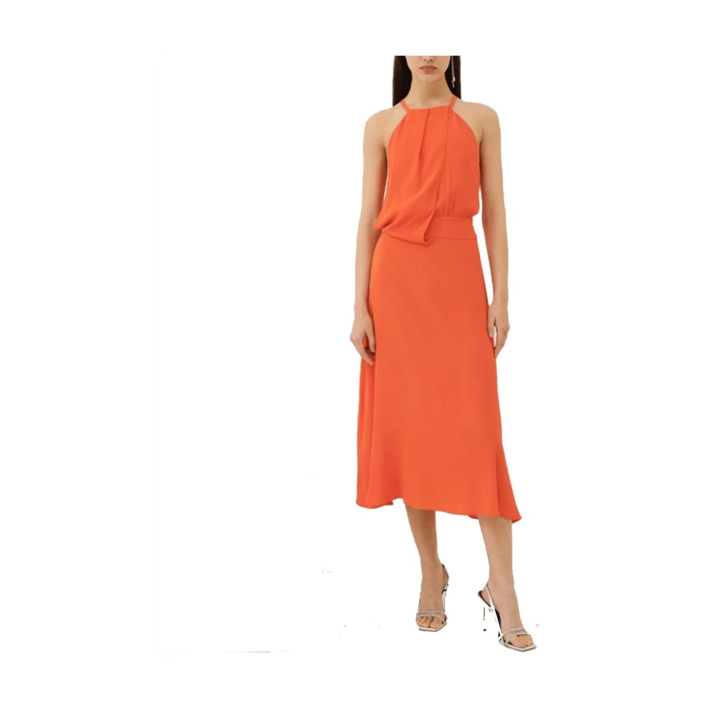 Marella Midi Dresses Orange Dames