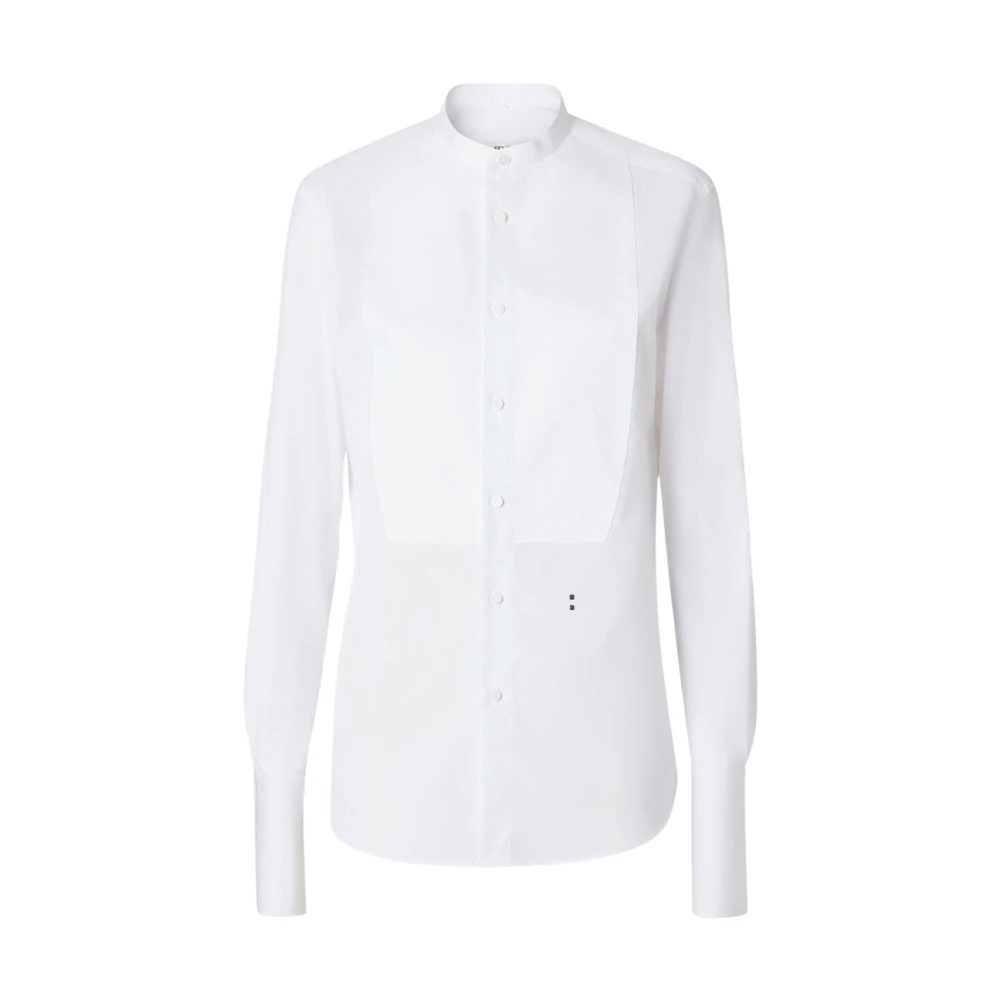 Fendi Camicia - Female - Shirts - White - S - Blouses & Shirts