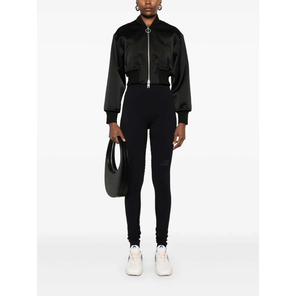 MM6 Maison Margiela Salomon Broek Black Dames