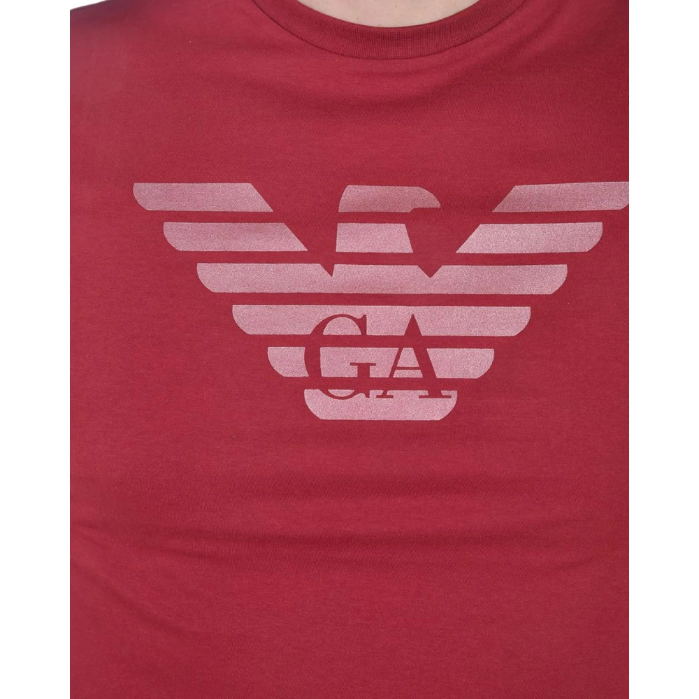 Emporio Armani Sweatshirts Red Heren
