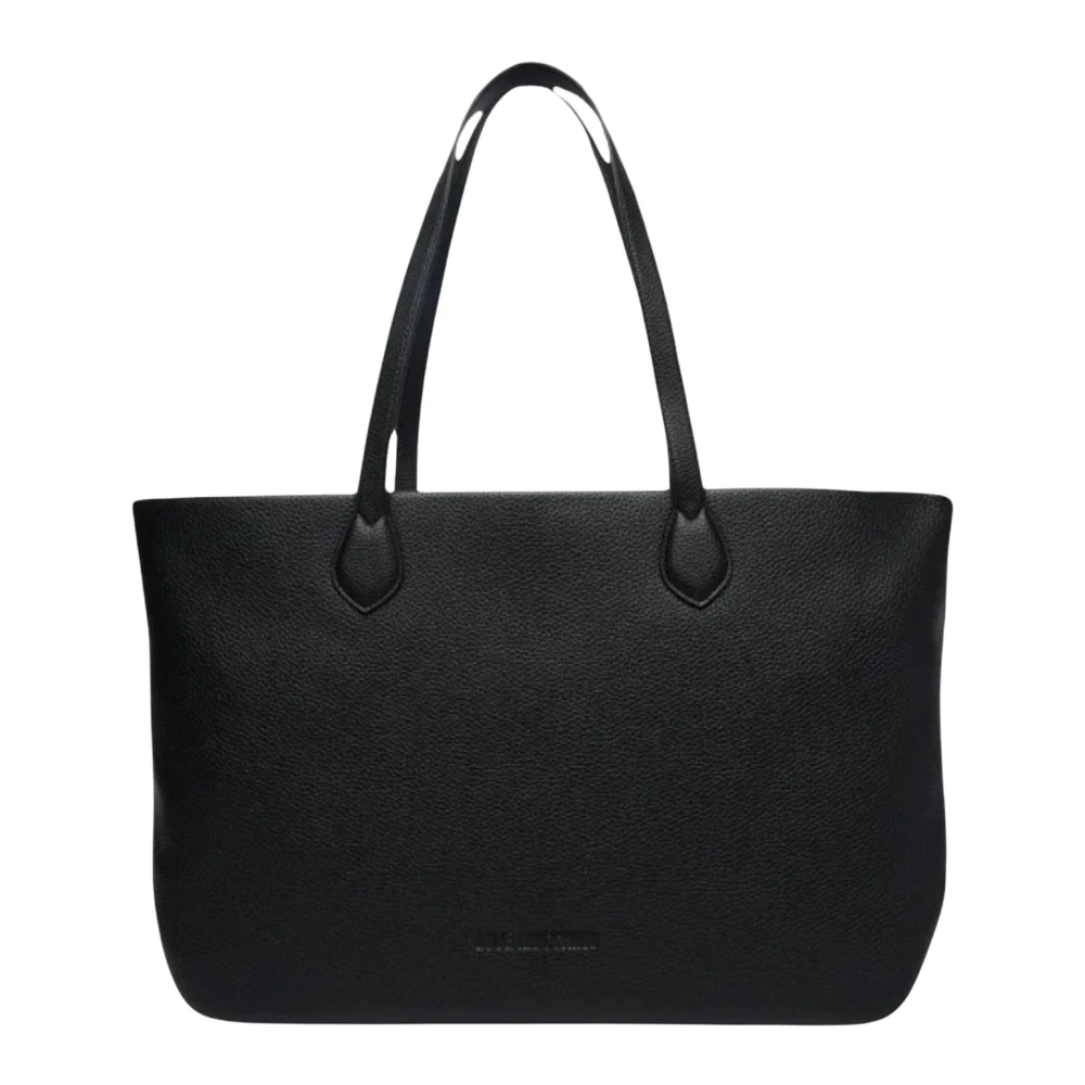 Love Moschino Women's Black Shopping Bags, One Size, Shoulder Bags