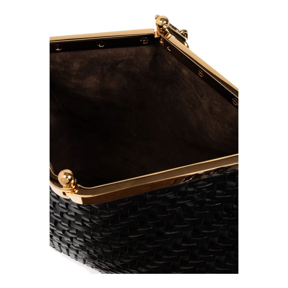 ETRO Schoudertas Vela Medium Black Dames