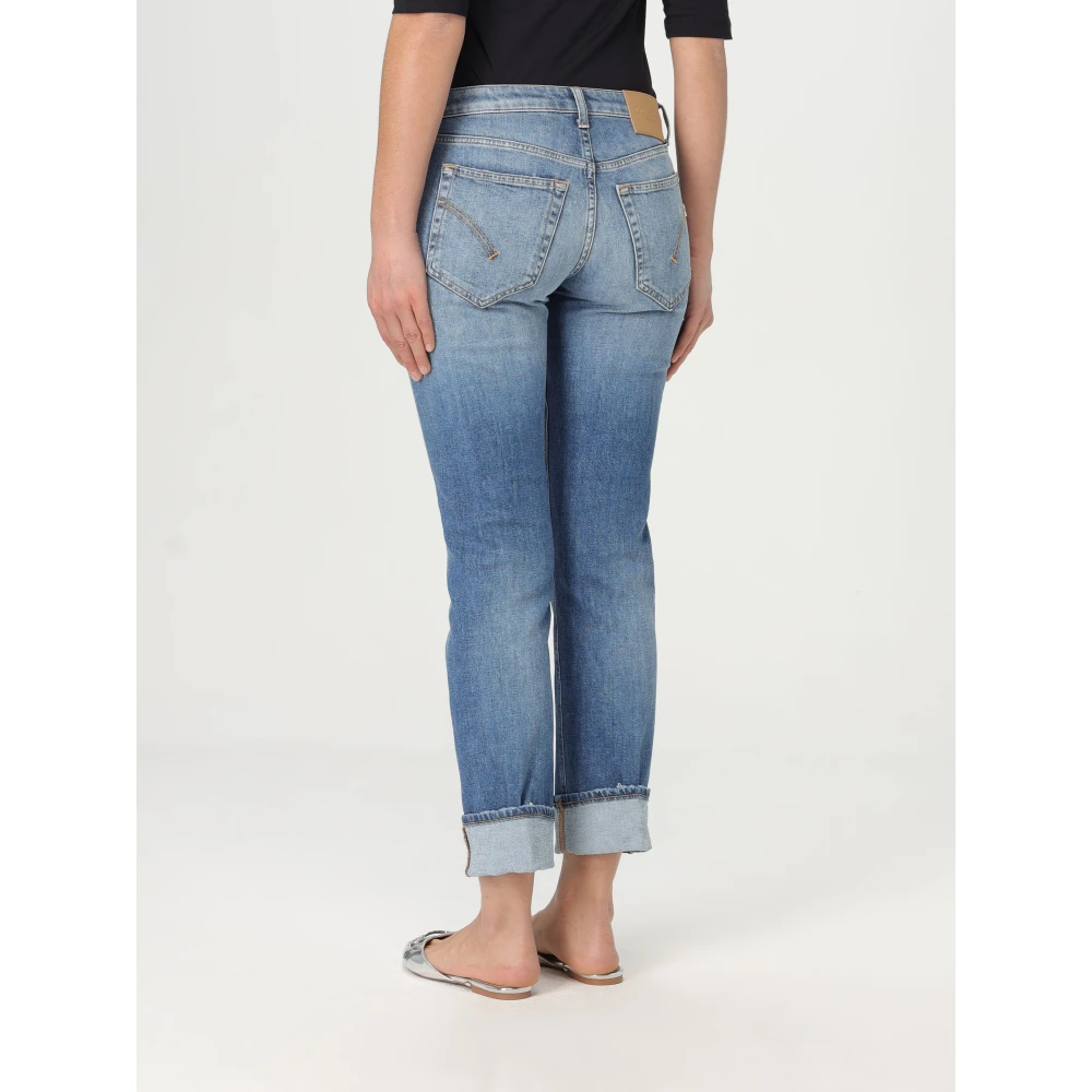 Dondup Stijlvolle Reina Jeans voor vrouwen Blue Dames