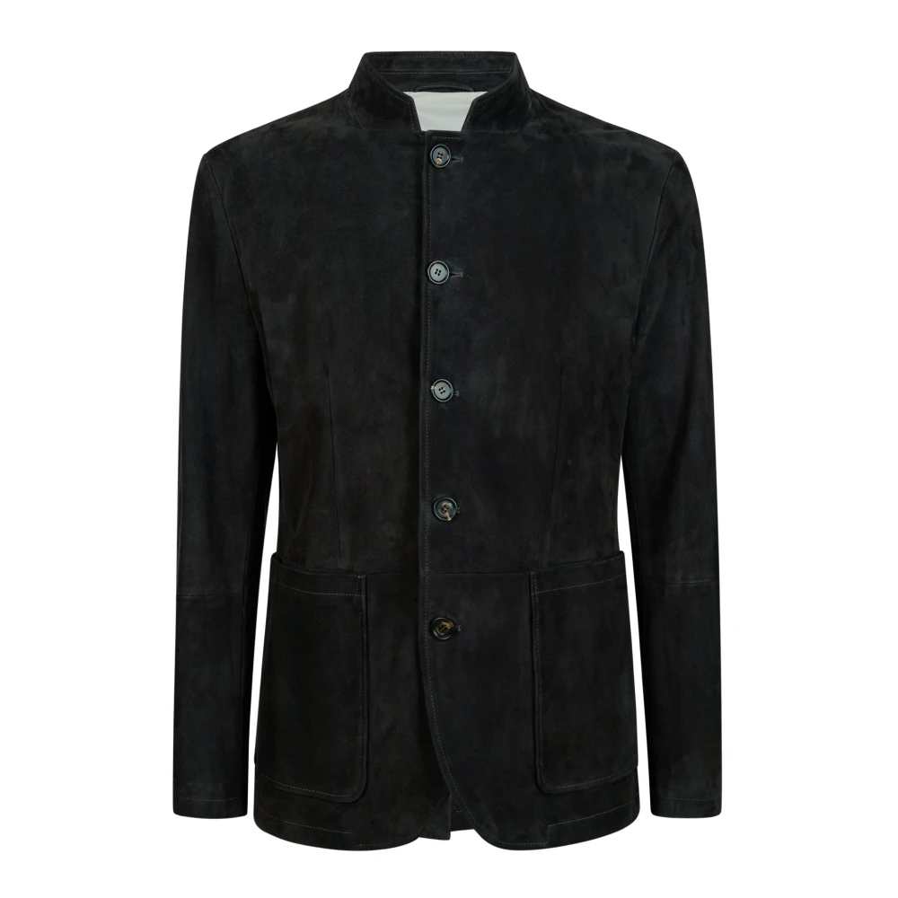 Eleventy Hombre Negro Chaquetas, Talla: M