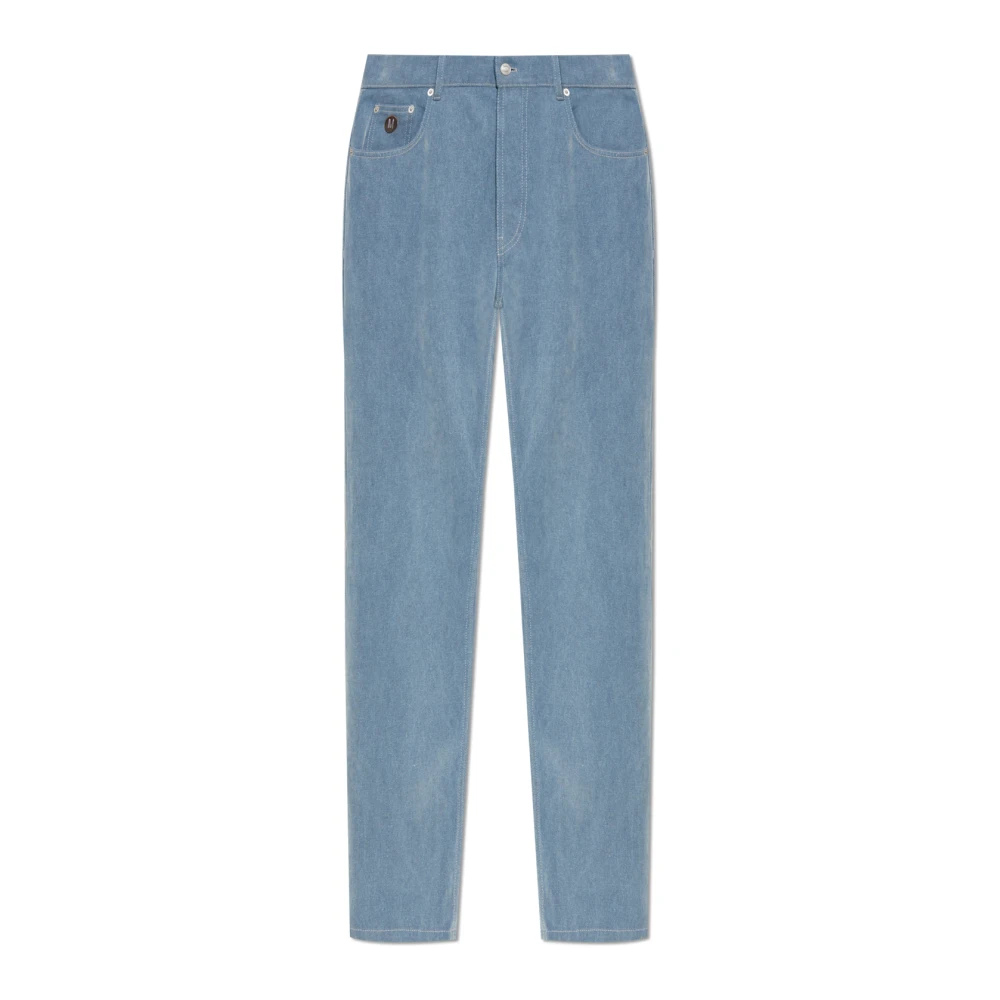 Moschino Uomo Blu Straight Jeans