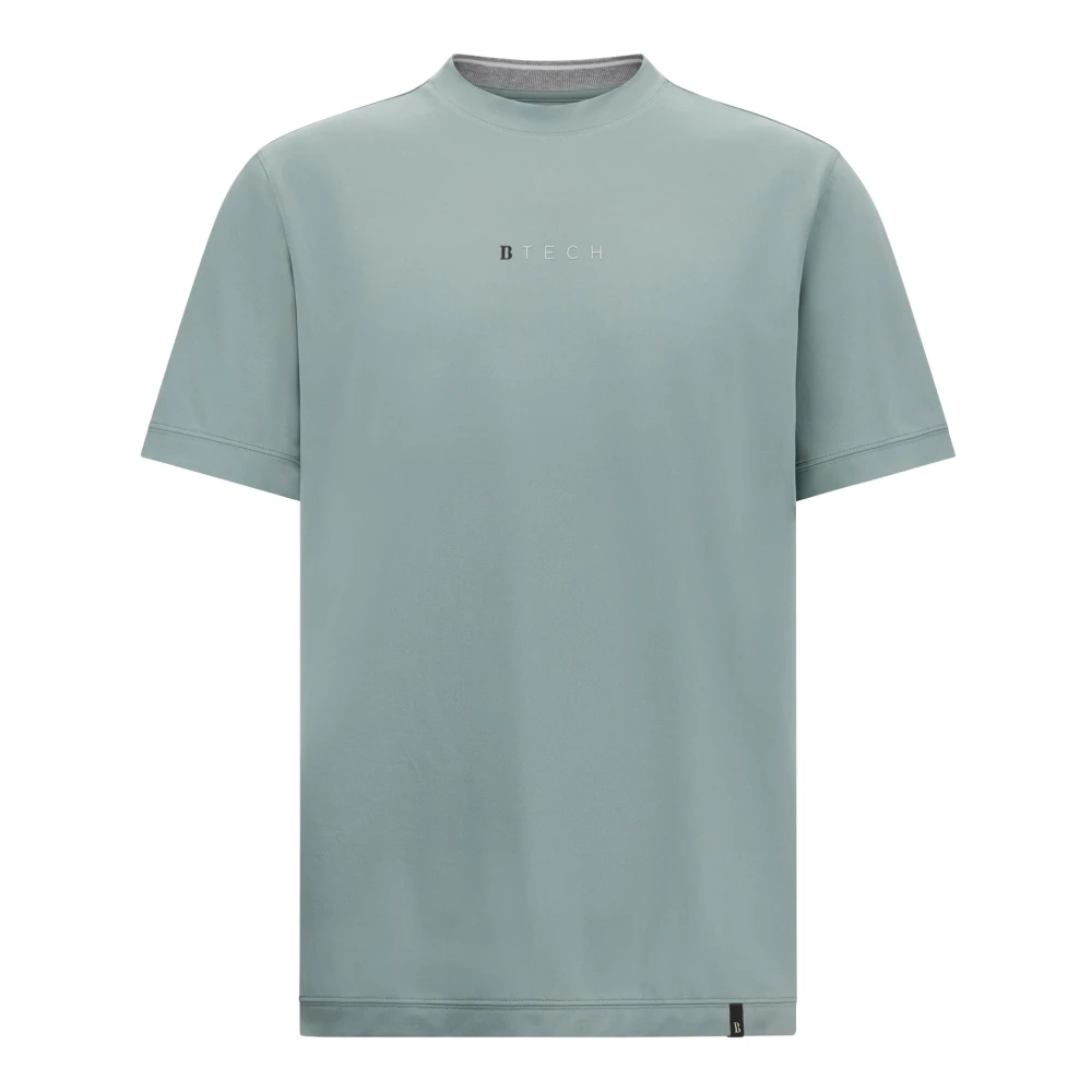 Boggi Milano Homme Vert Tops, Taille: M T-Shirt Piqué Haute Performance S.café®