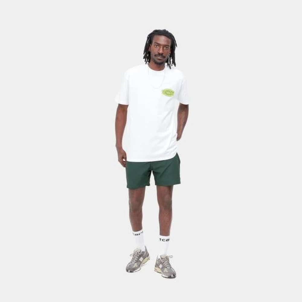 Carhartt WIP Chase Swim Trunk Lichtgewicht en snel drogend Green Heren
