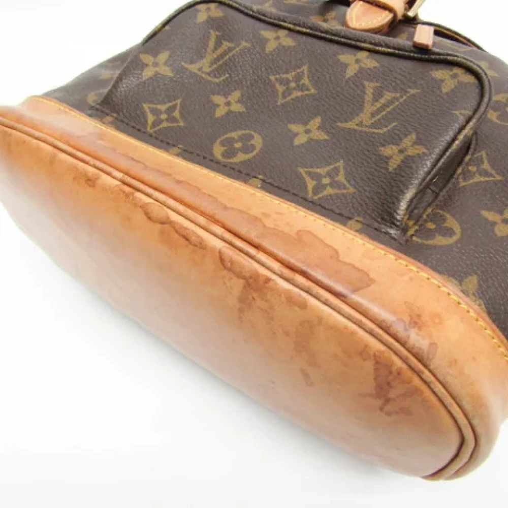 Louis Vuitton Vintage Pre-owned Canvas backpacks Brown Dames