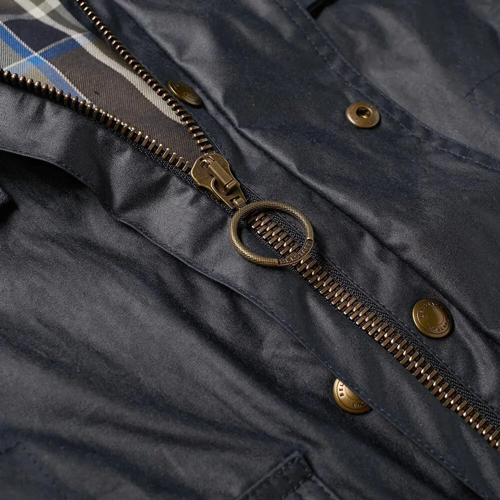 Belstaff Fieldmaster Jas van Gewaxt Katoen Blue Heren