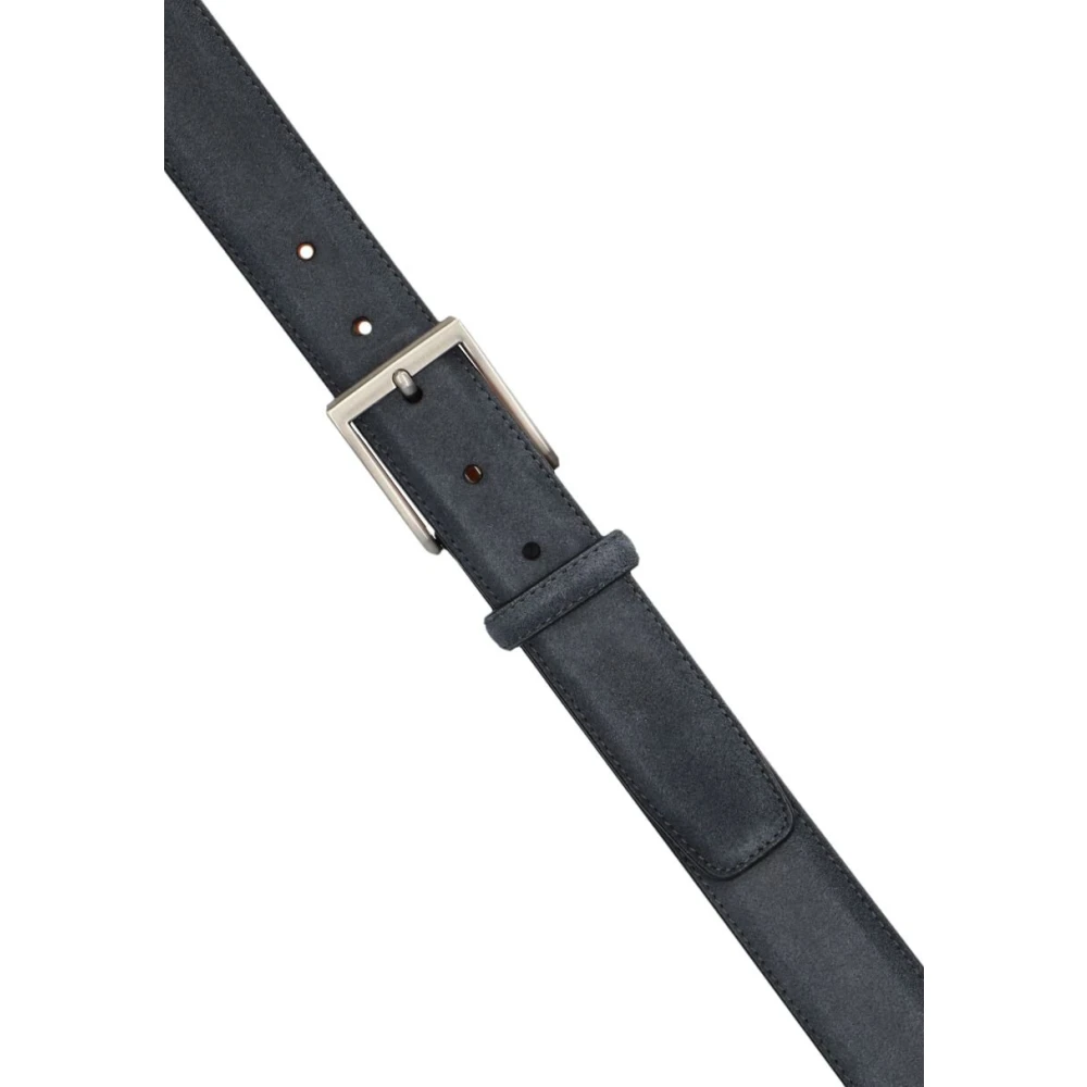 Magnanni Heren Leren Riem Gray Heren