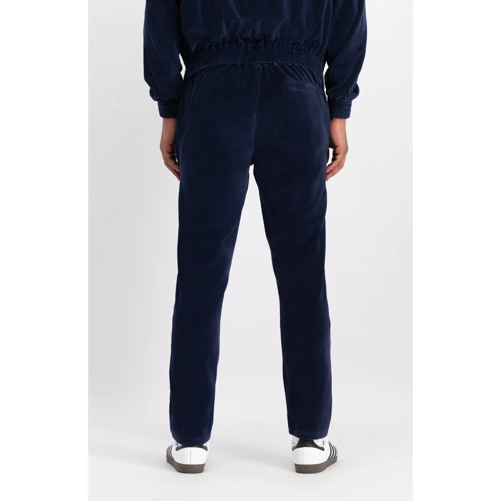In Gold We Trust Sweatpants Blue Heren