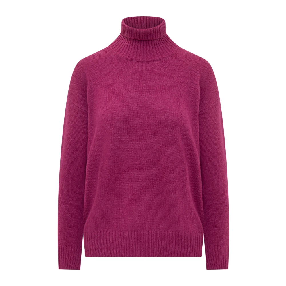 Jucca Hoge hals trui Purple Dames