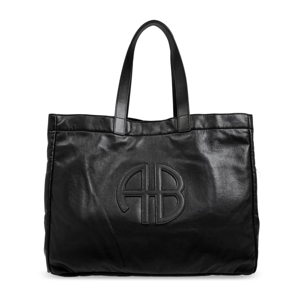 Anine Bing Shopper tas Black Dames