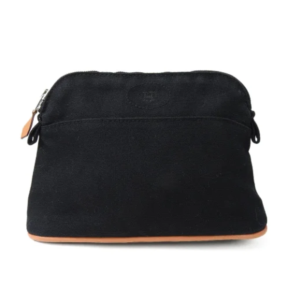 Hermès Vintage Pre-owned Fabric pouches Black Dames