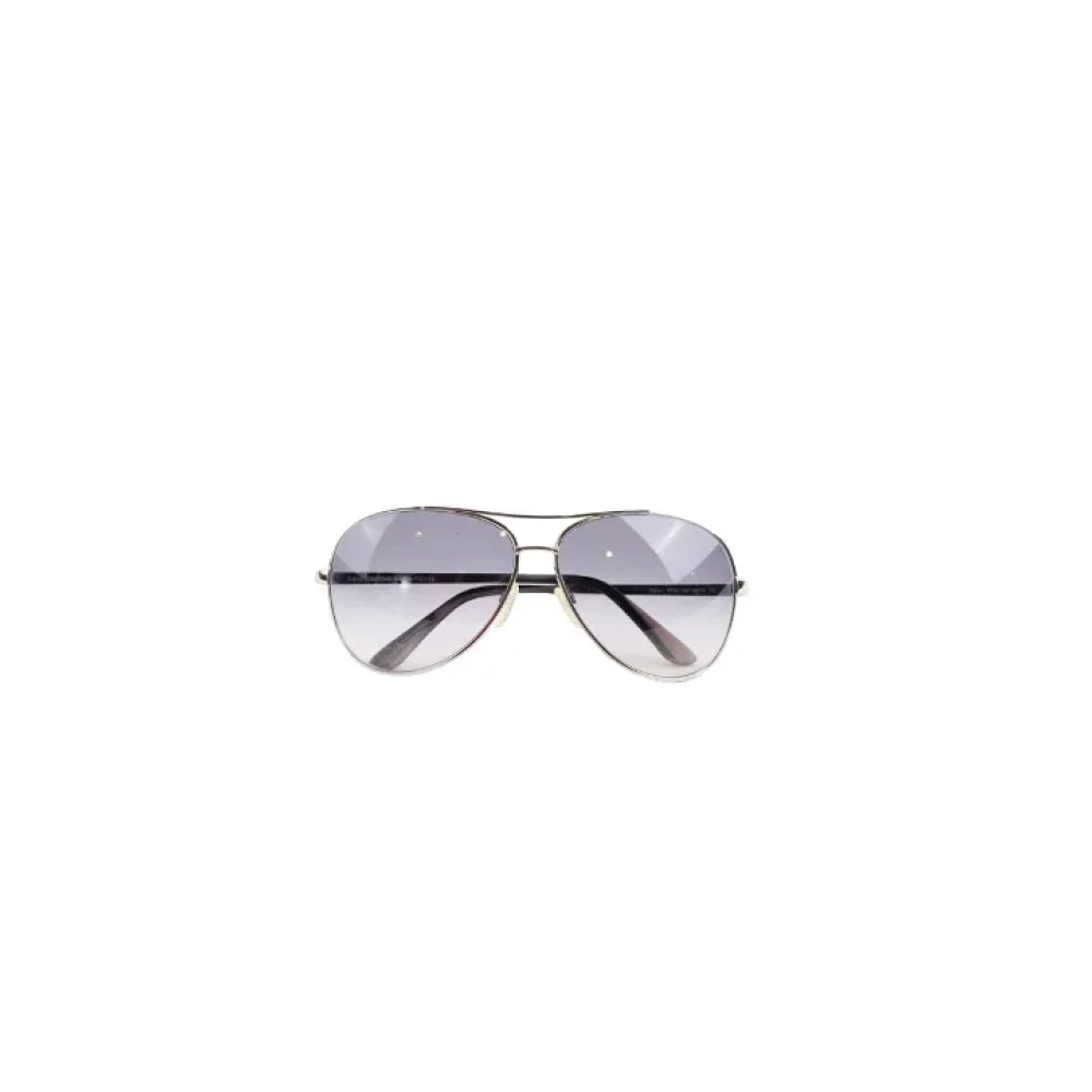 Tom Ford Pre-owned Metal sunglasses Gray Dames
