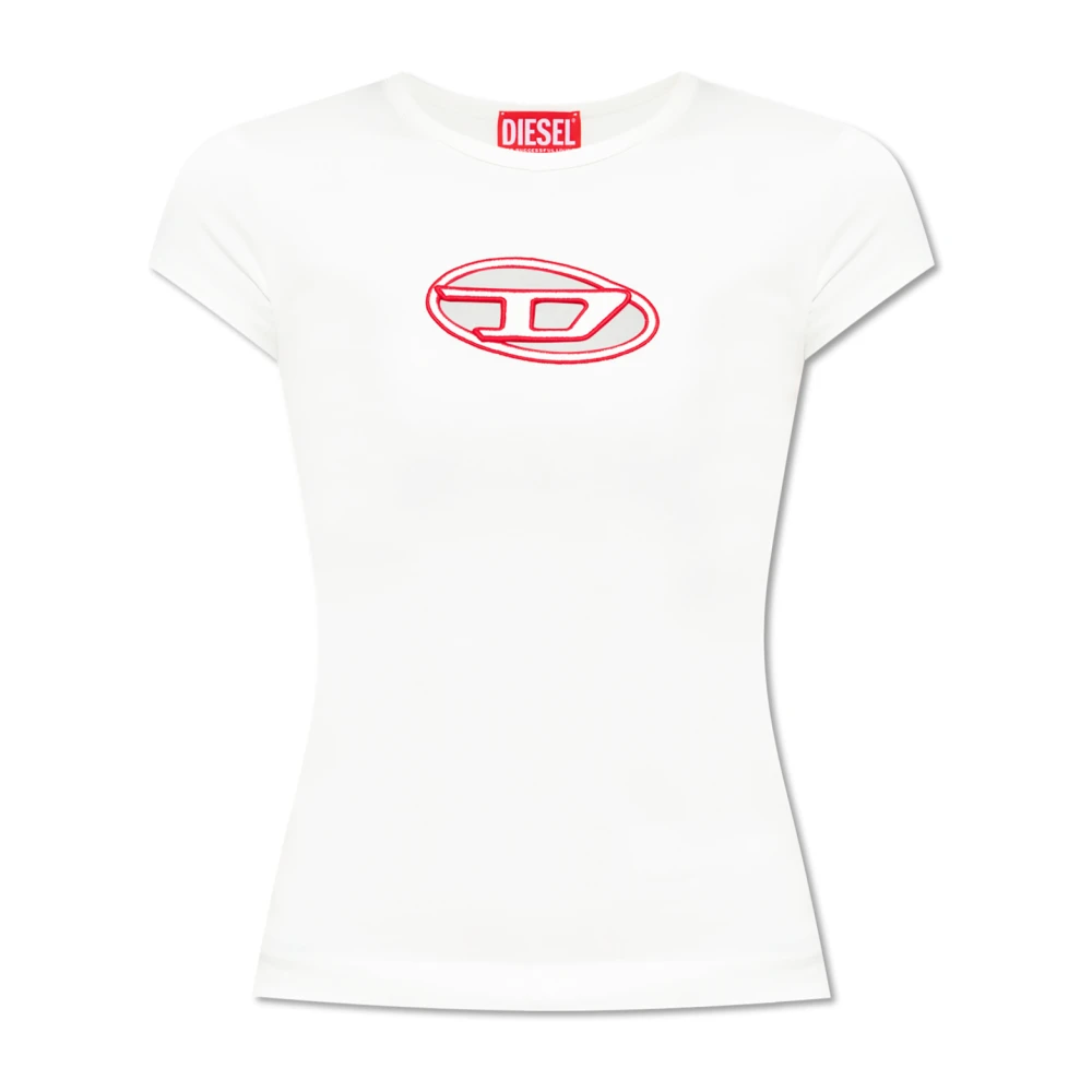Diesel Top T-Angie White Dames
