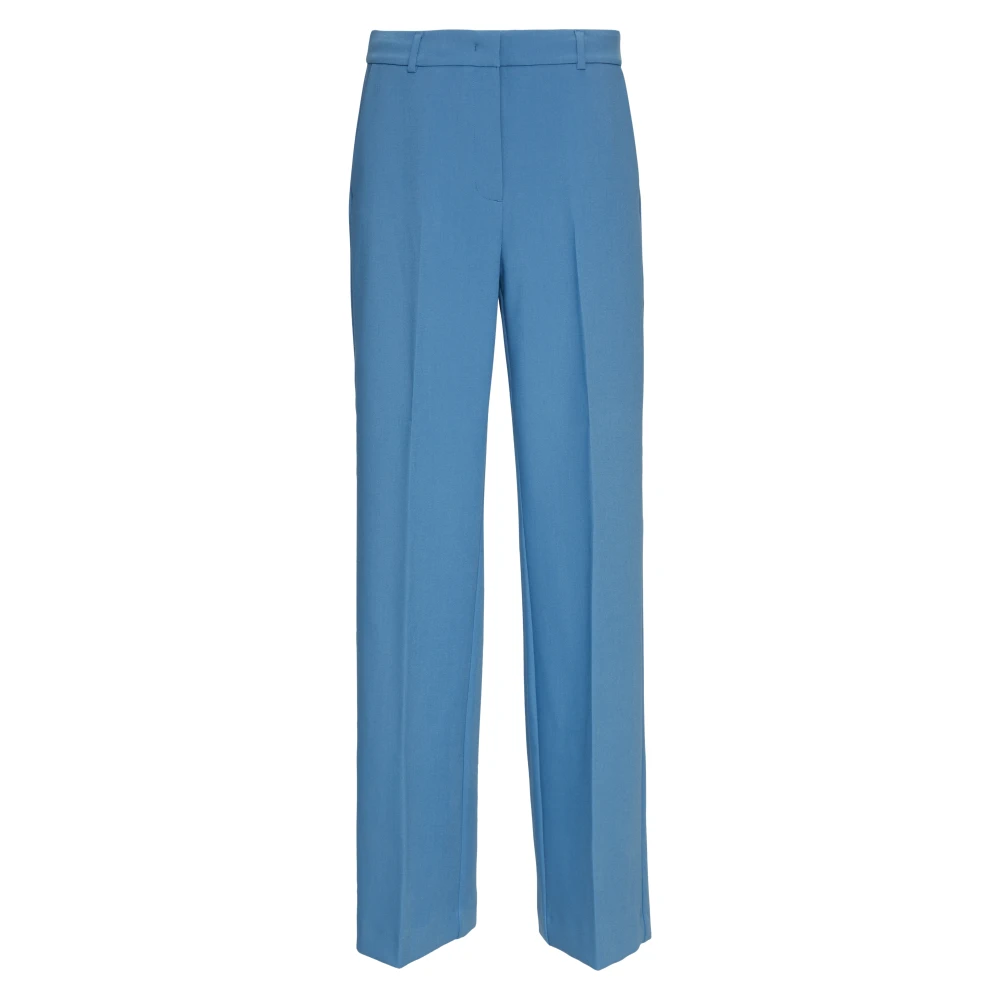 comma Slimme Taille Marlenebroek Blue Dames