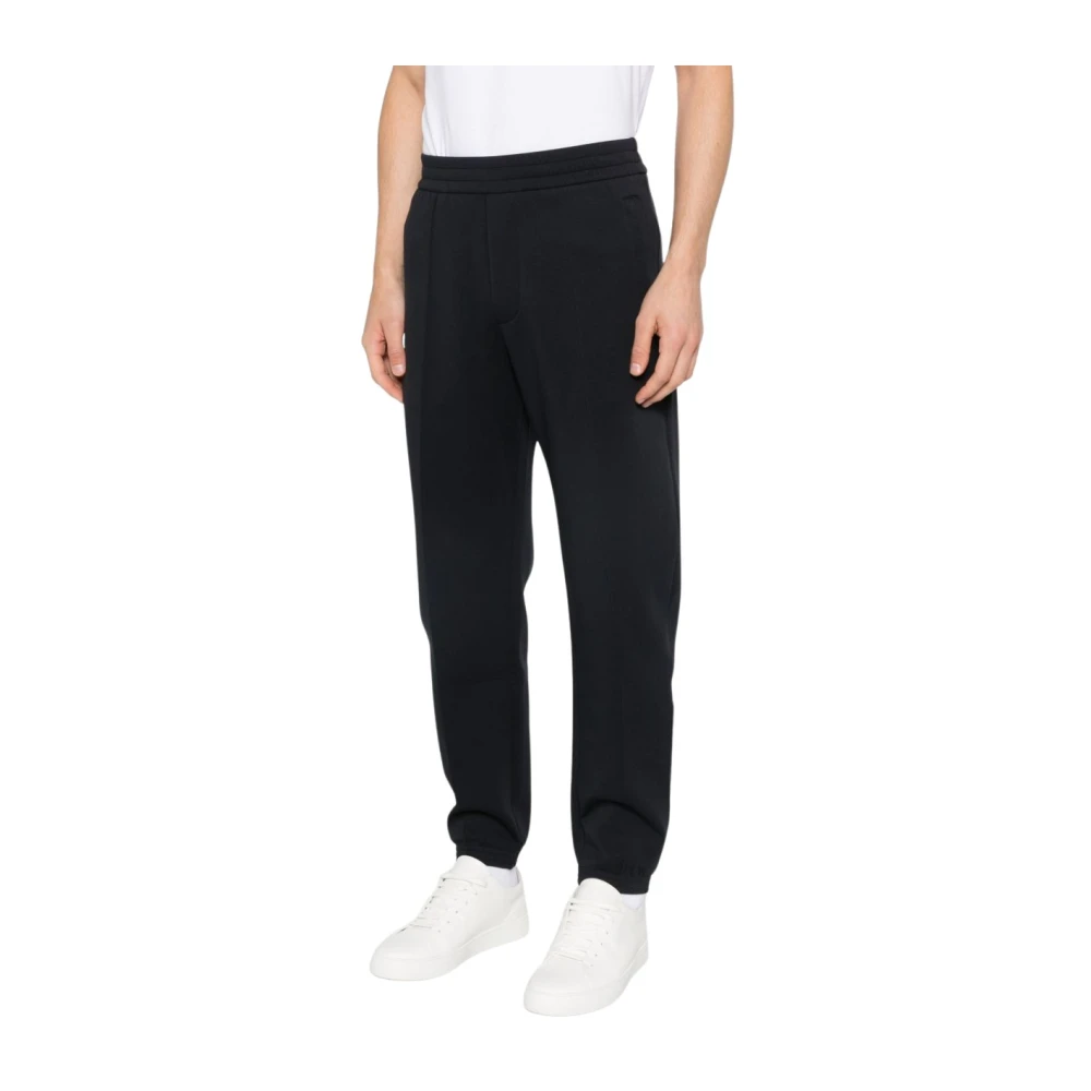 Emporio Armani Men's Blue Joggers - Sweatpants - L - Trousers