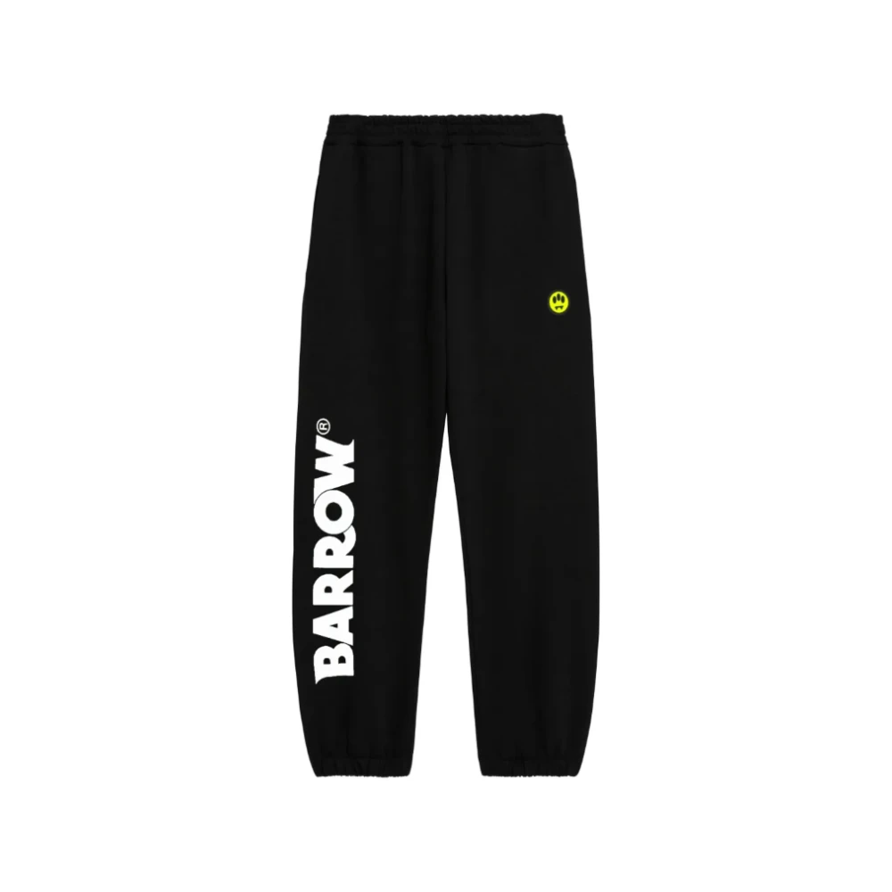 Barrow Black Sweatpants, Male, S, Joggers