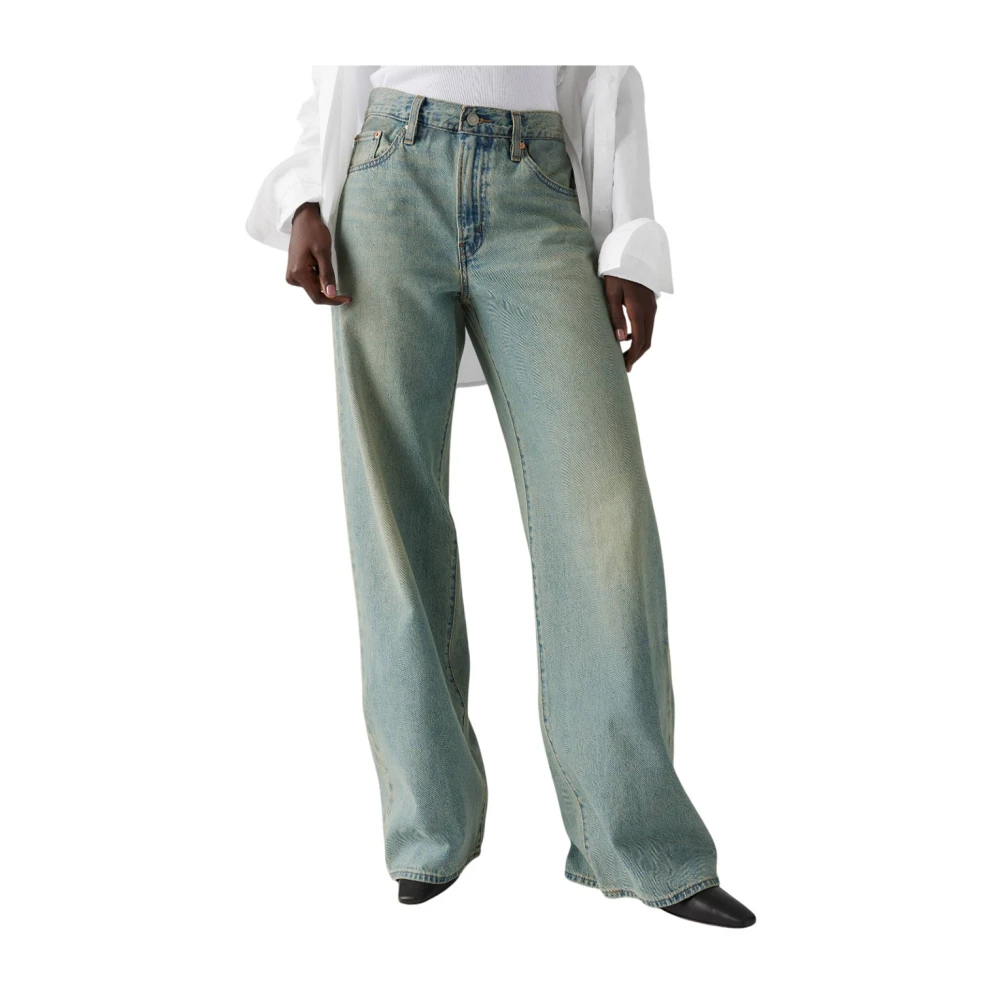 Levi's Women's Blue A8701-0024 Slim Fit Jeans - Wide Jeans - W27 L32 - Jeans