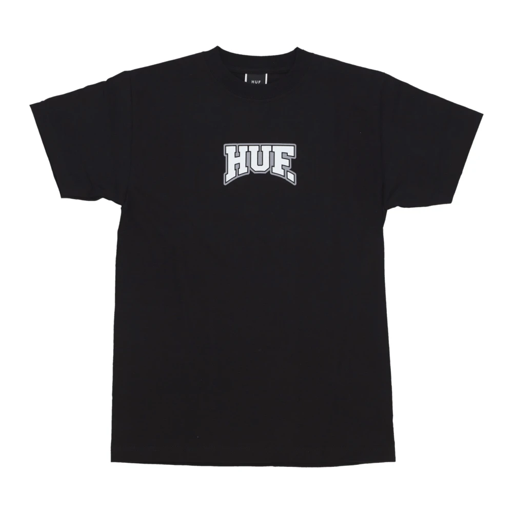 HUF Home Team Tee Zwart T-shirt Black Heren