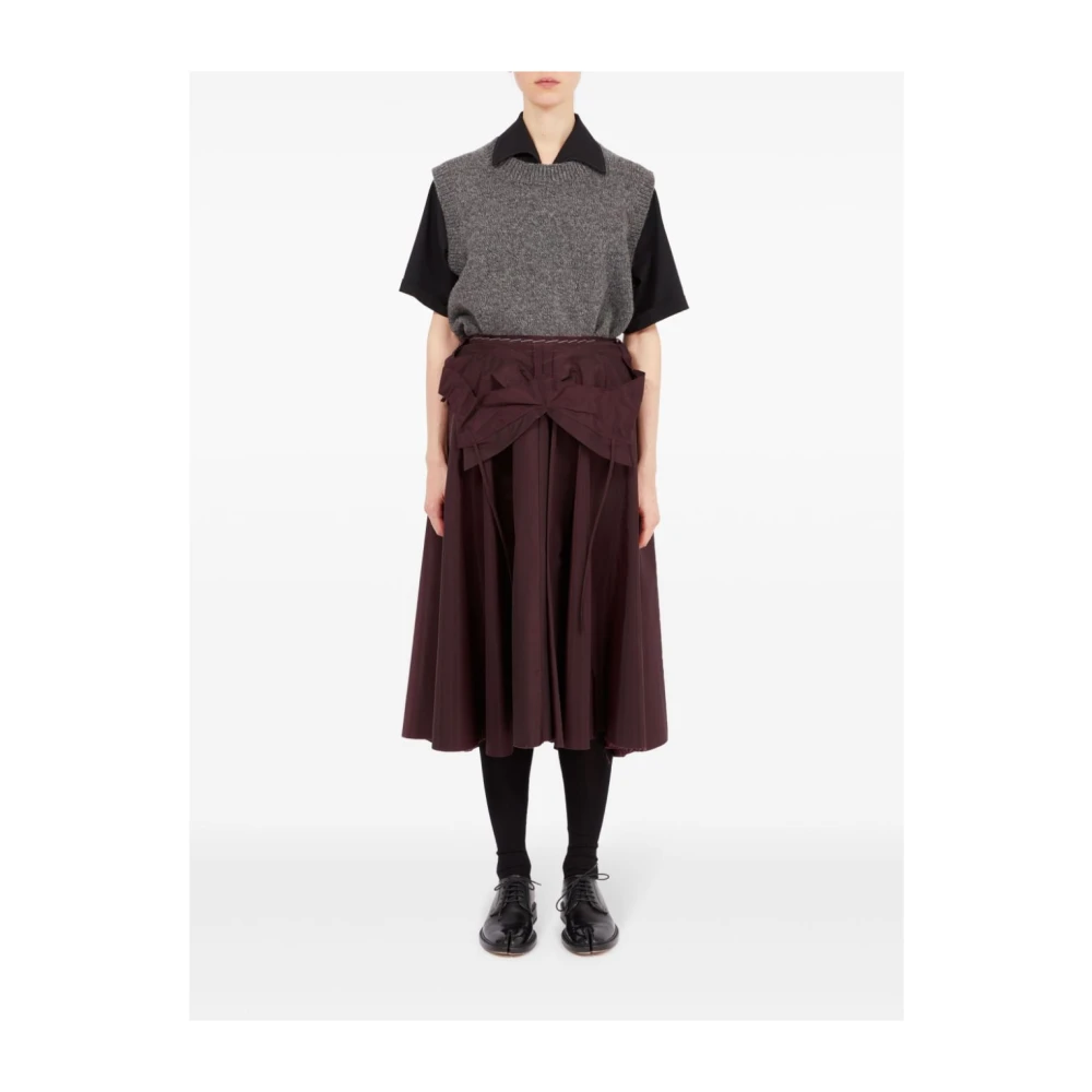Maison Margiela Paarse Rokken voor Vrouwen Purple Dames