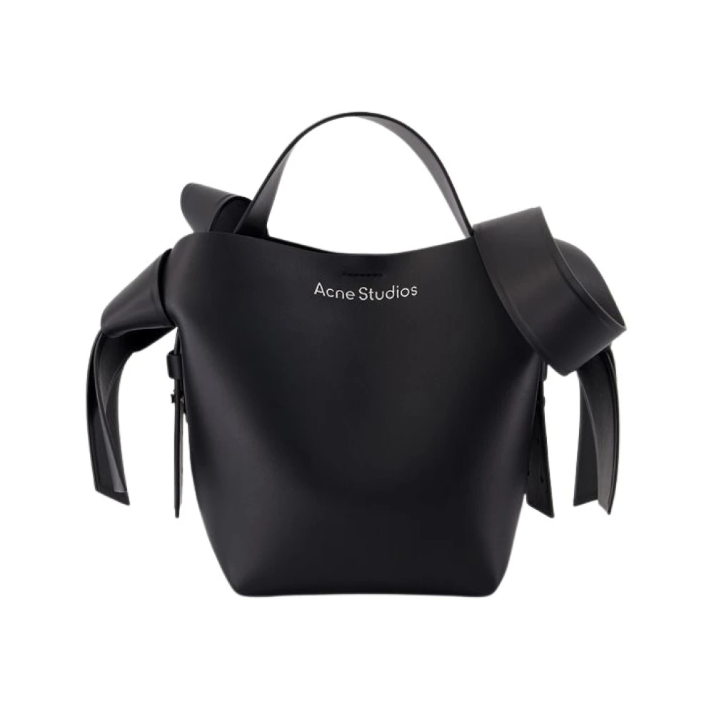Acne Studios Gewatteerde Leren Crossbody Tas in Zwart Black Dames