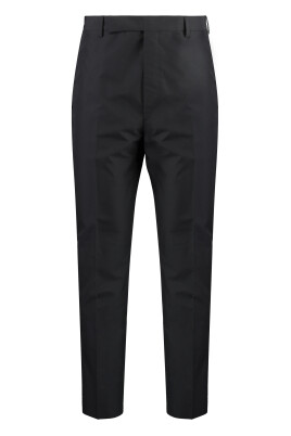 slim-fit-cotton-blend-trousers-with-satin-details