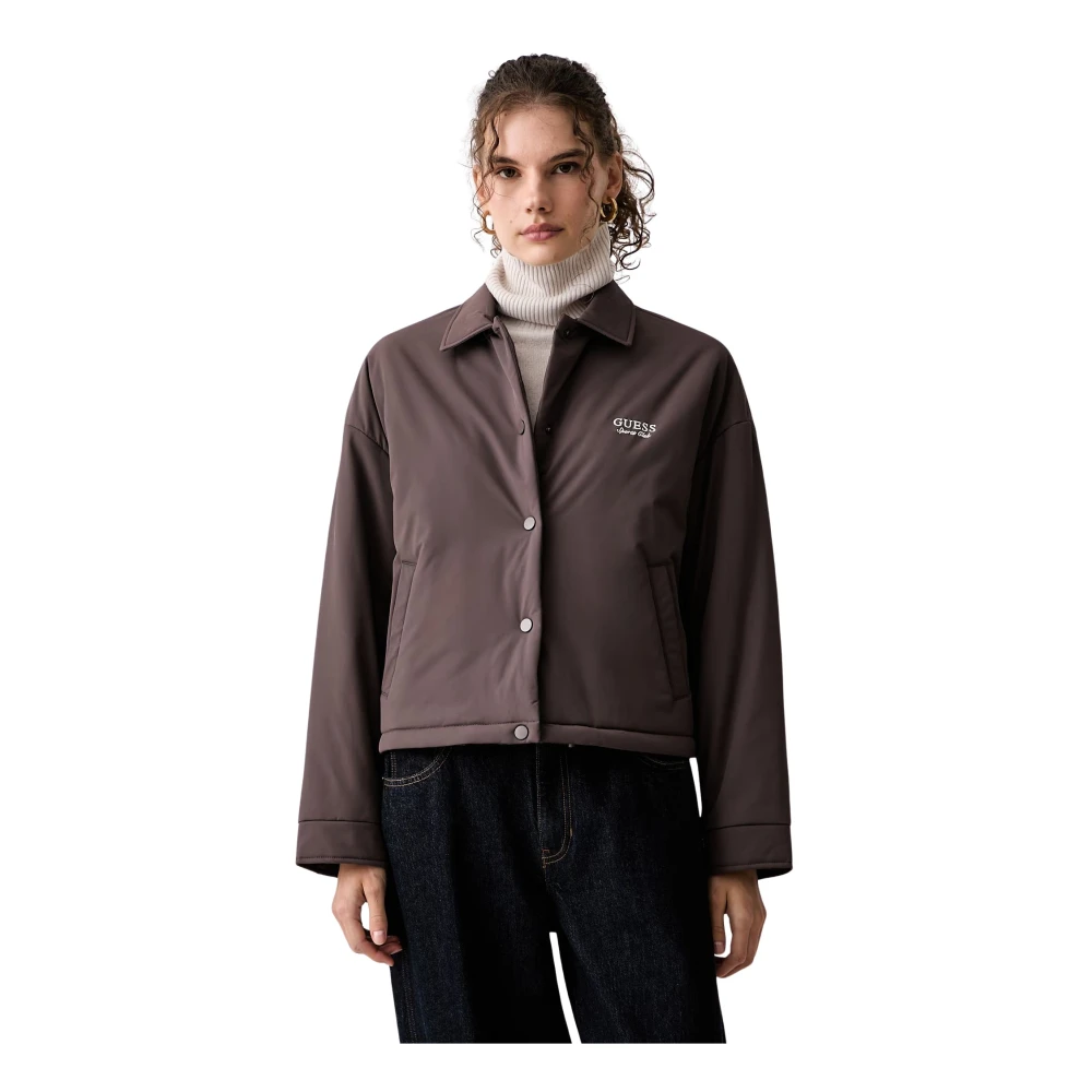 Guess Donna Darkest Grey Giacca Ariel Light Padded Jacket S - Immagine 3