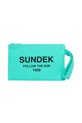 Pochette Min con Scritta