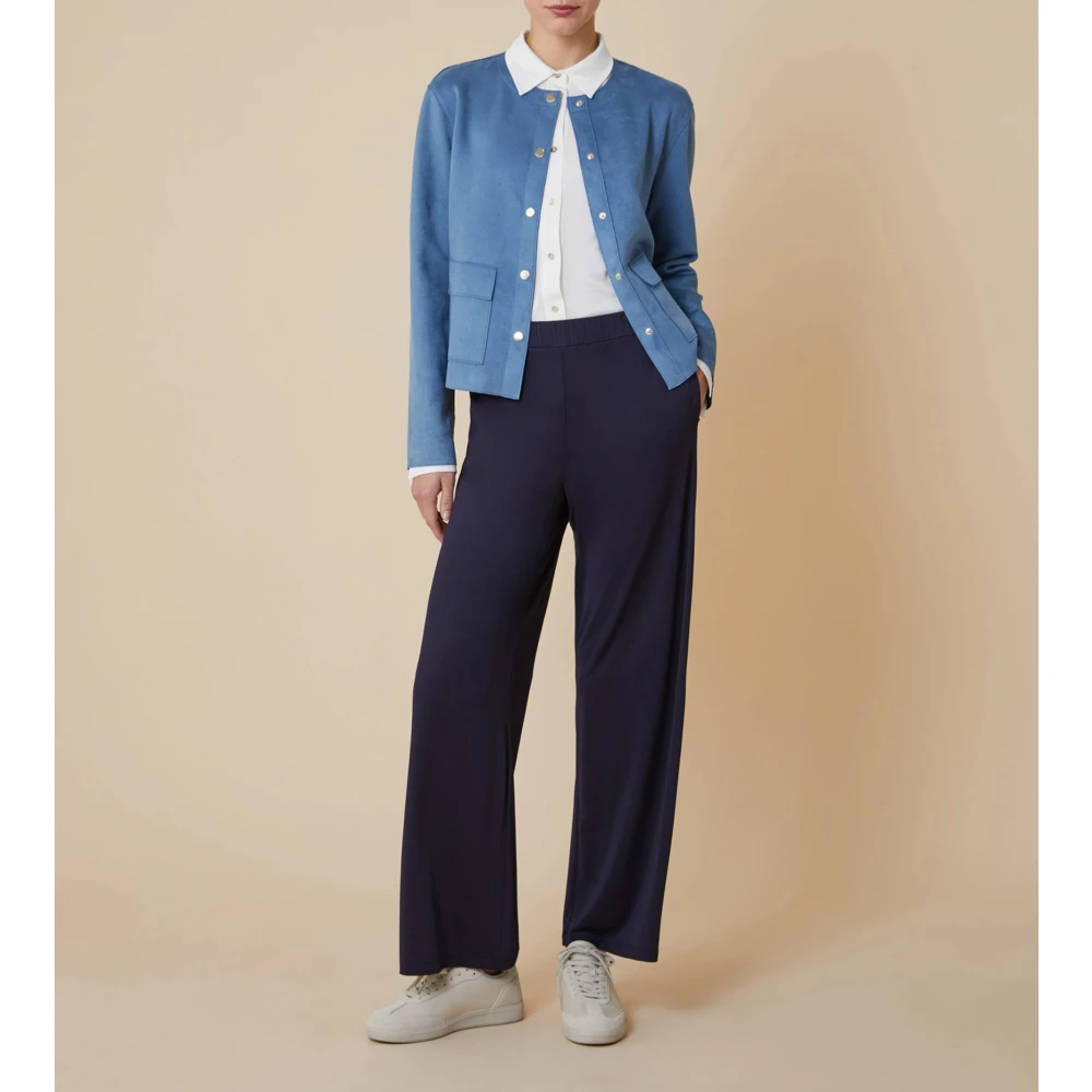 Pennyblack Boxy Fit Jersey Jas Ardea Blue Dames