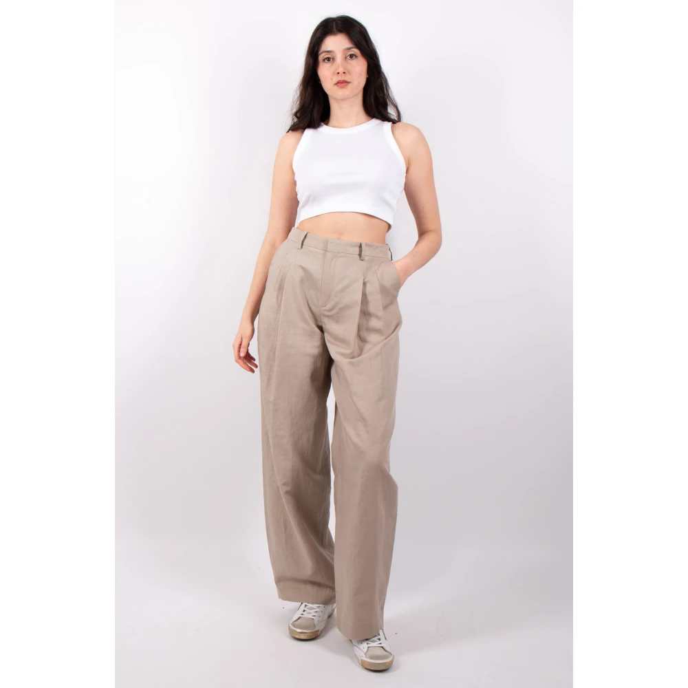 drykorn Ink Broek Modder Beige Dames