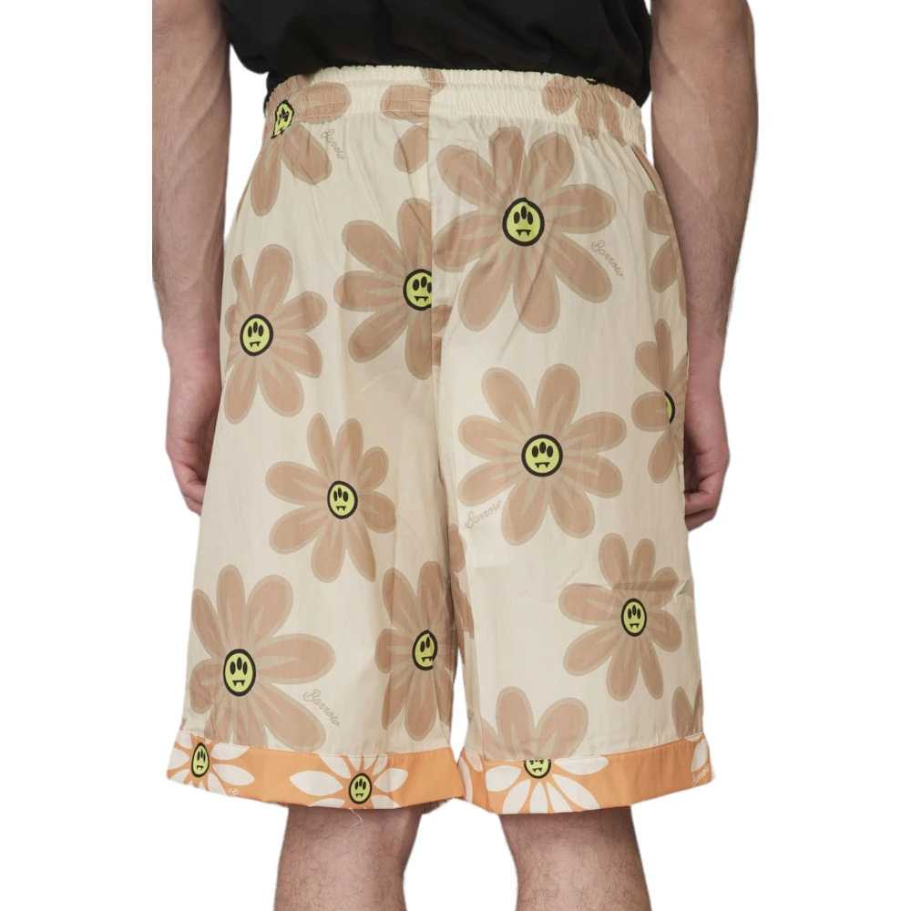 Barrow Shorts met bloemenprint Multicolor Heren