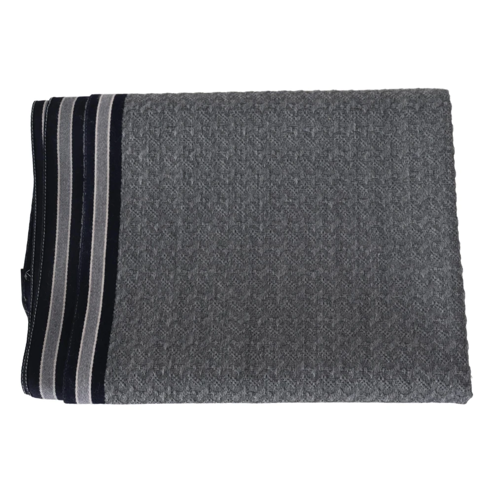 Missoni Unisex Gris Accessoires, Taille: One Size Écharpe Enveloppante Rayée