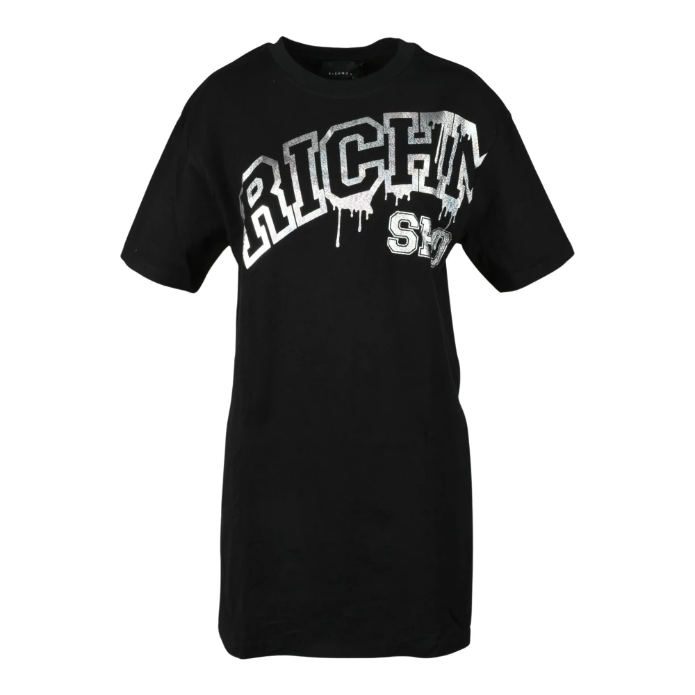 Richmond Sportief Katoenen T-shirt Black Dames