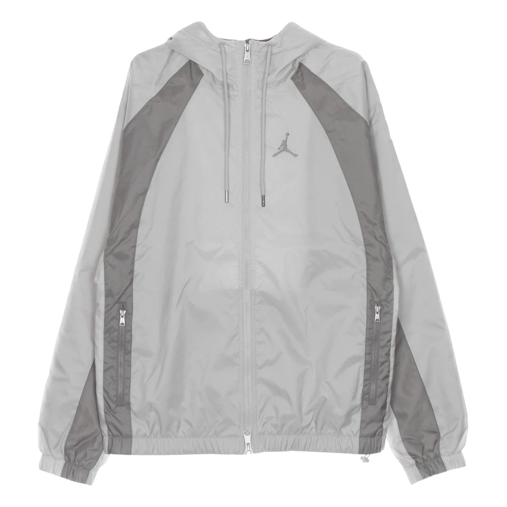 Jordan Gray Training Jackets, Male, Xl, Essentials Woven Jacket