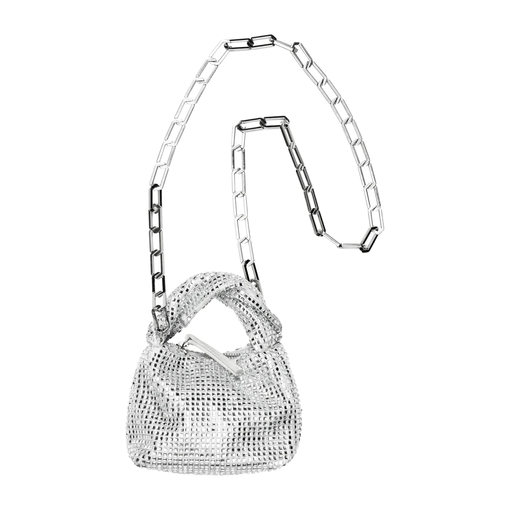 Stine Goya Gray Chic Micro Hobo Bag - Female - Mini Bags - One Size - Bags