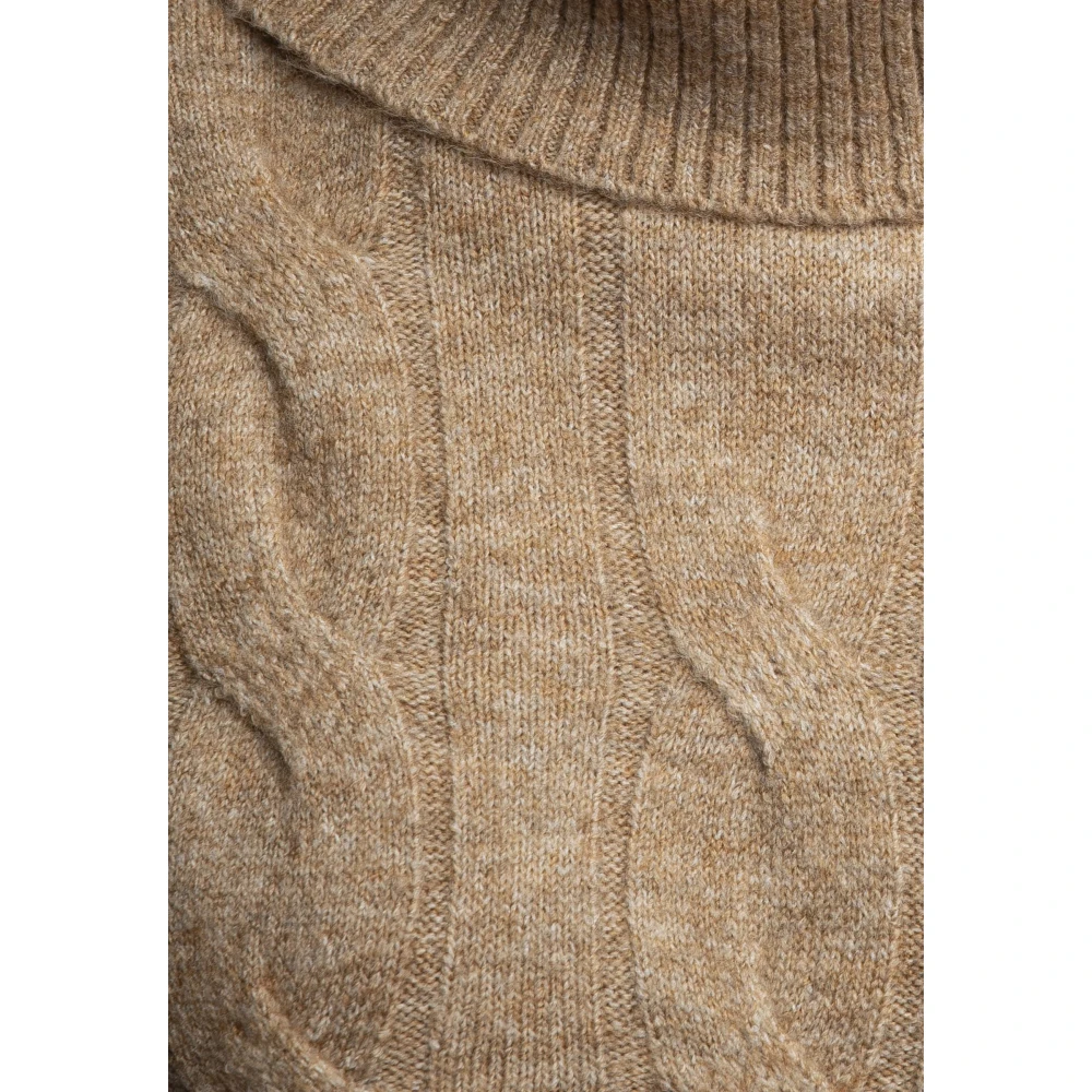 Only Stijlvolle Breigoed Collectie Brown Dames