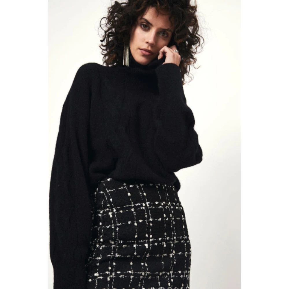 Dante 6 Alpaca Coltrui Black Dames