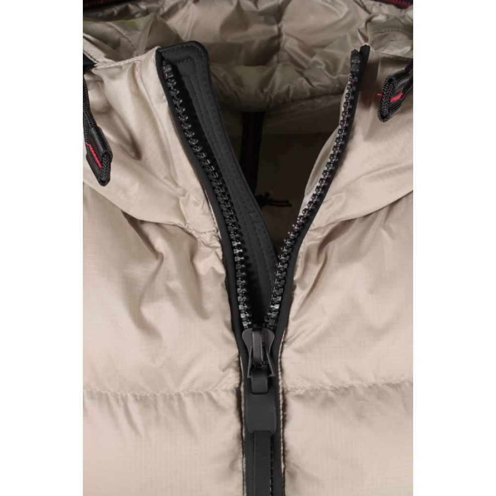 Peuterey Beige Heren Gewatteerde Jas Beige Heren