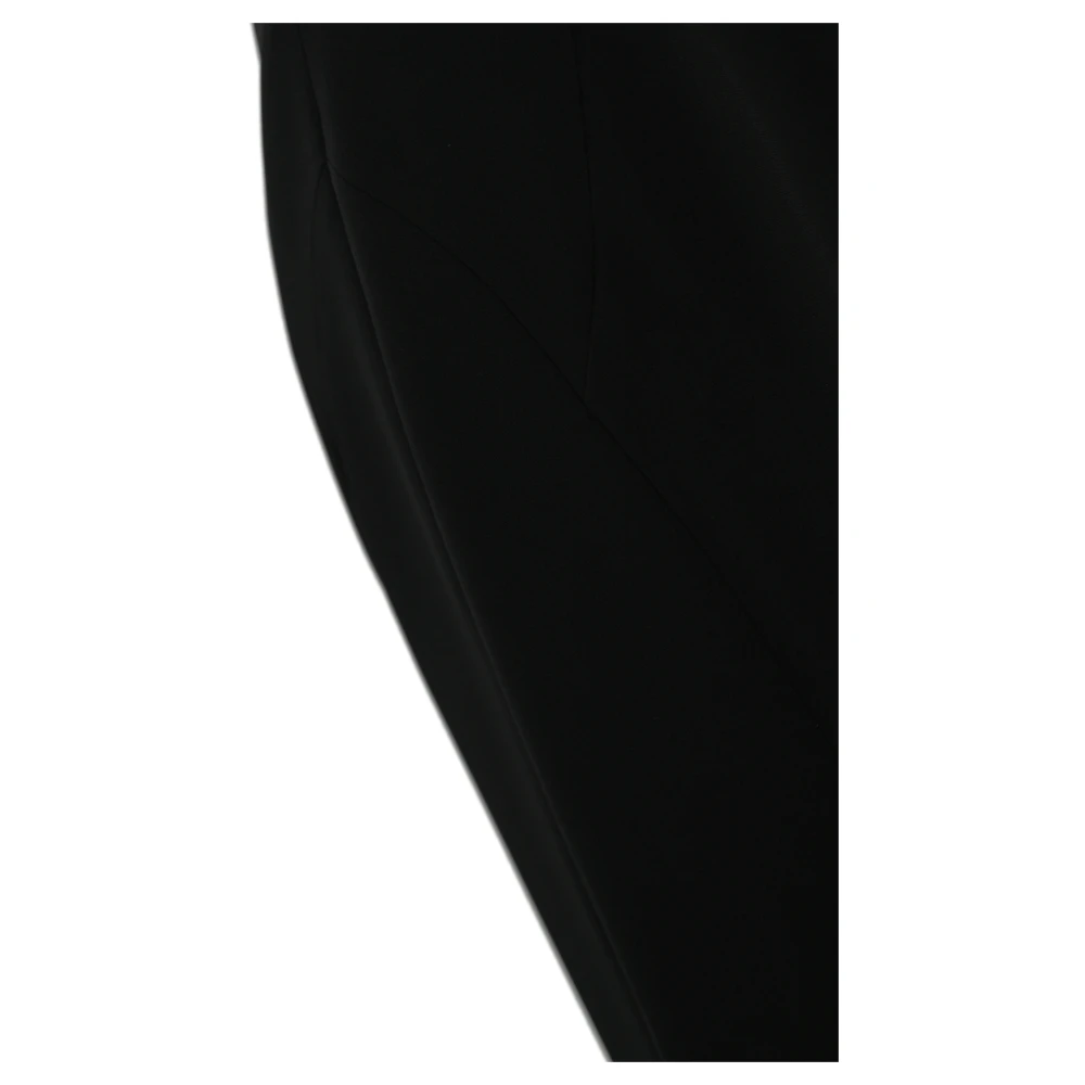 Max Mara Studio Zwarte kokerrok hoge taille Black Dames