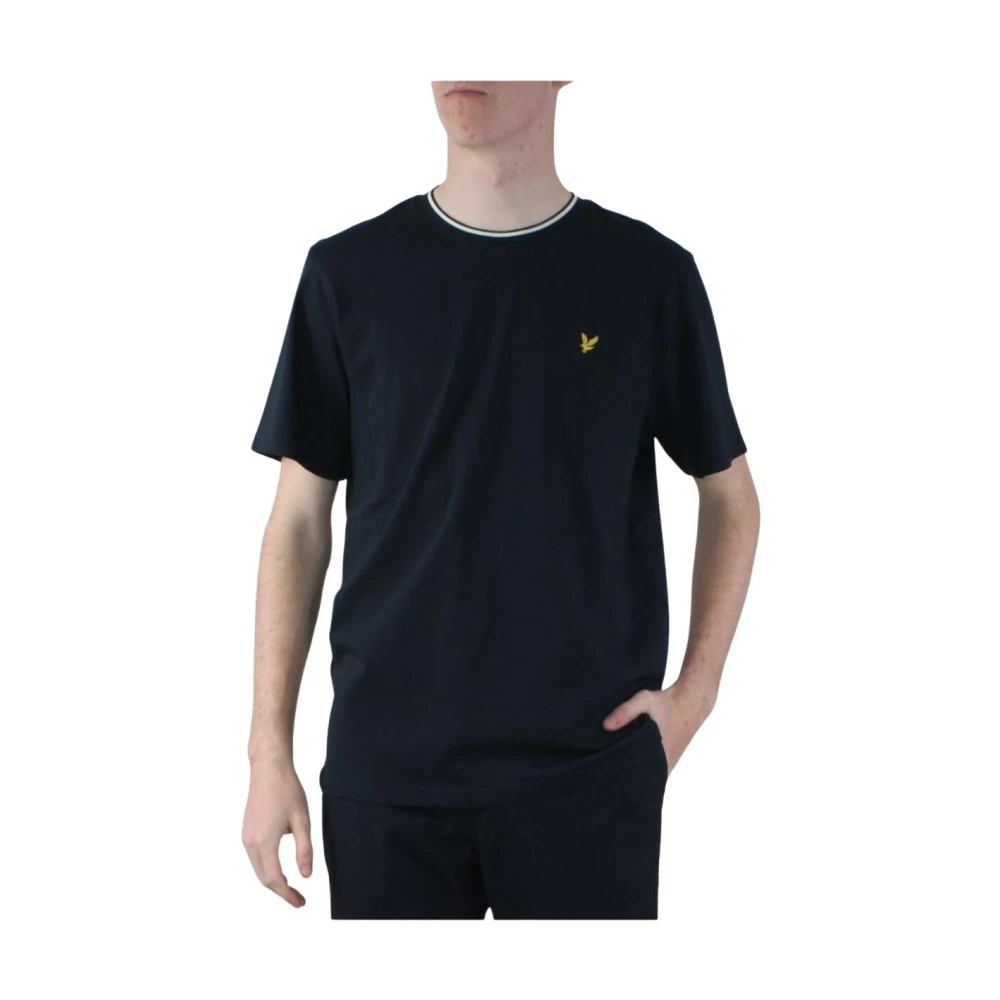Lyle & Scott Men's Blue T-Shirts, 2XL, Classic Crew Neck T-Shirt