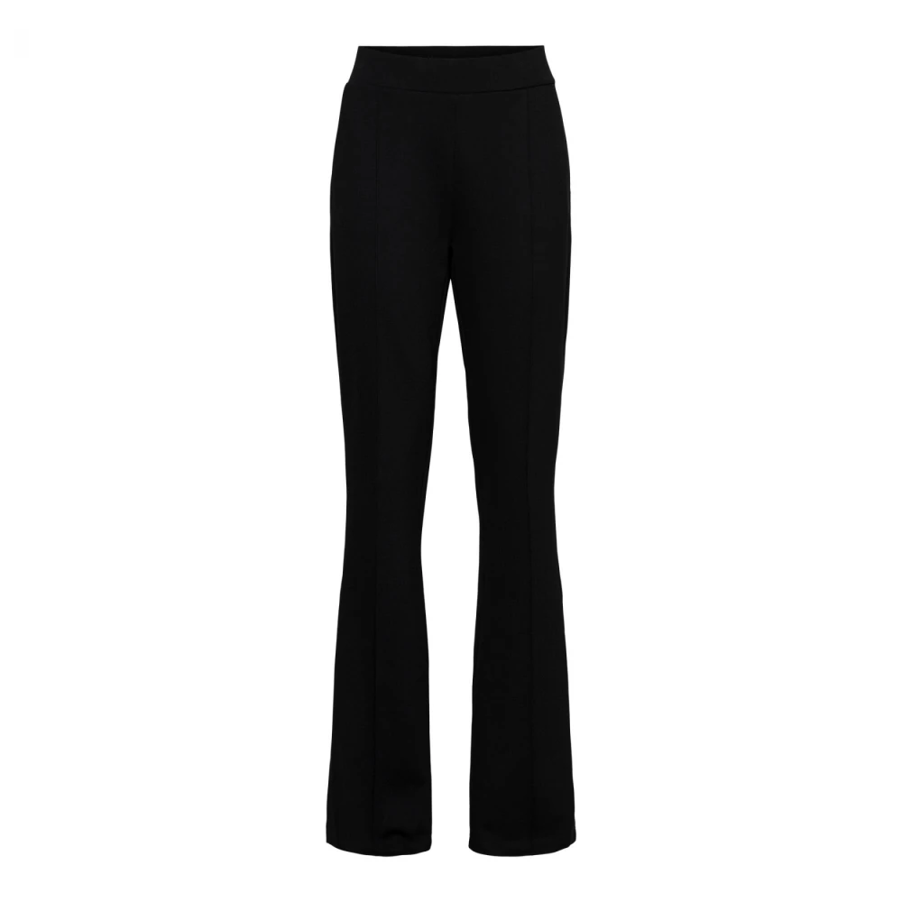 &Co Woman Zwarte Daisy Flare Broek Black Dames