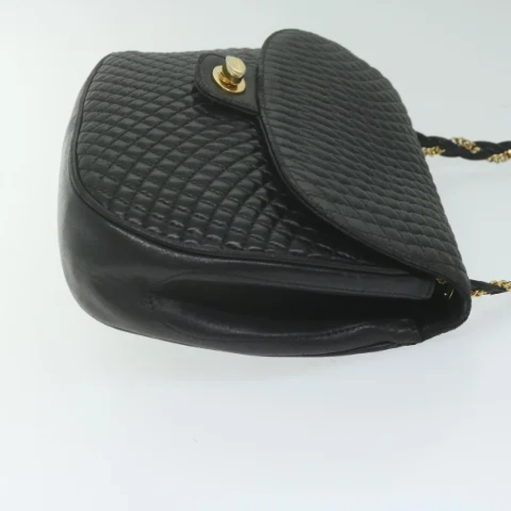 Bally Pre-owned Leather shoulder-bags Black Dames