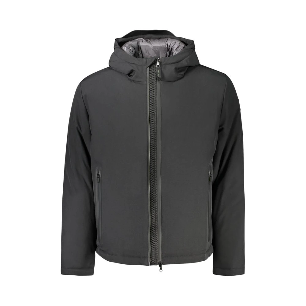 North Sails Zwarte Polyester Jas Black Heren