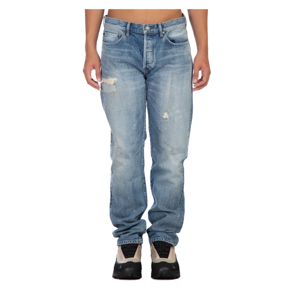 John Elliott Harrison Daze Jeans Blue Heren